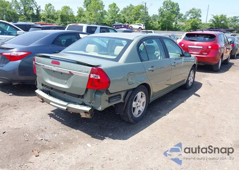 2005 Chevrolet Malibu Lt из США, поврежденный, VIN 1G1ZU54865F105115